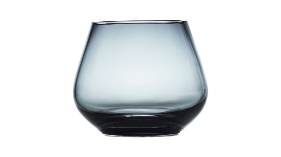 Magnor Rocks glass Lykt mini 8,5 cm Grå | Skandinavisk Design | Telysholdere, Lykter & Lysfat | Svart