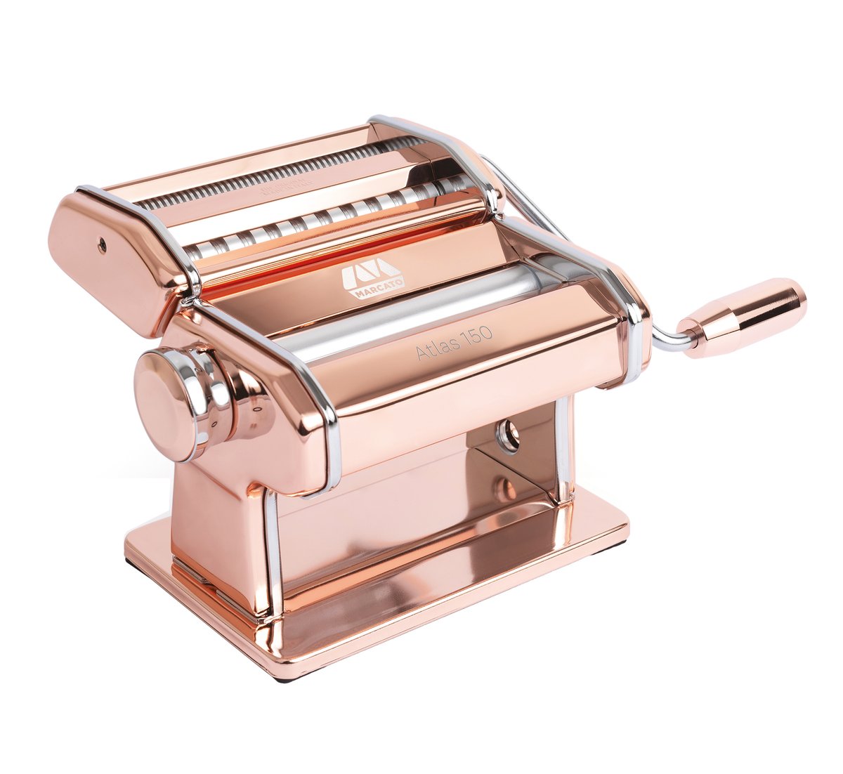 Marcato pastamaskin Atlas 150 Design Kobber | Skandinavisk Design | Oransje