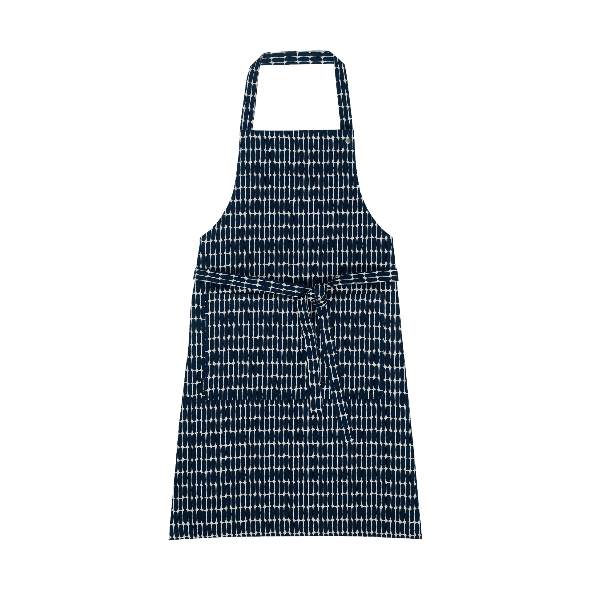 Alku forkle, Cotton-dark blue Marimekko
