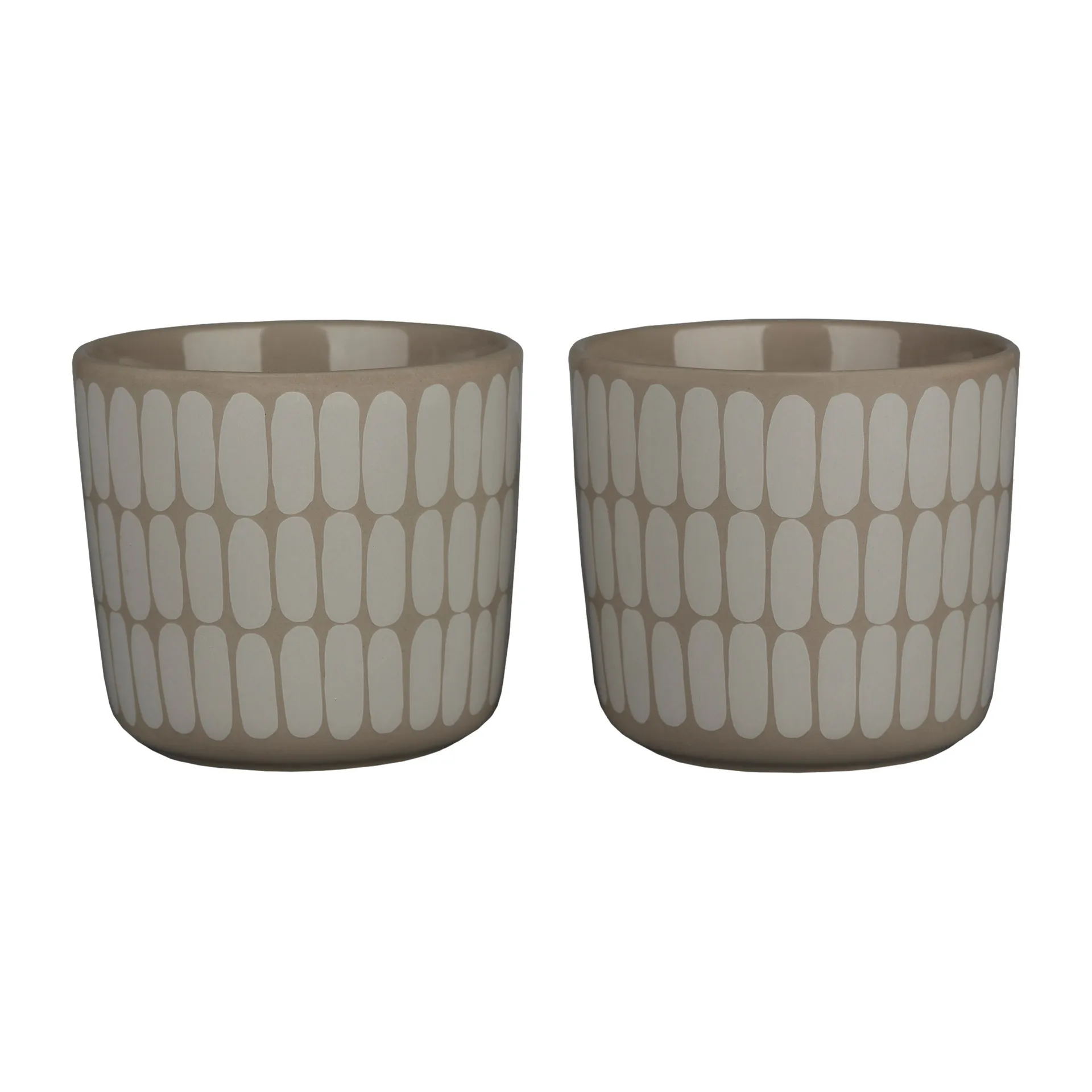 Alku kopp 2-pakning, Terra-white Marimekko