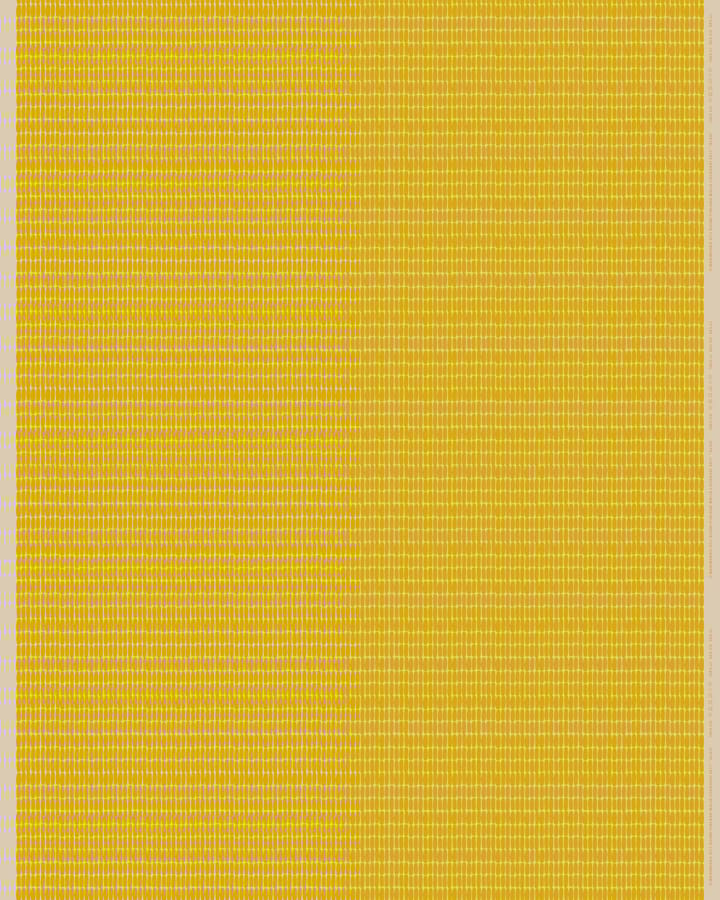 Alku voksduk bomull-lin, Linen-yellow Marimekko