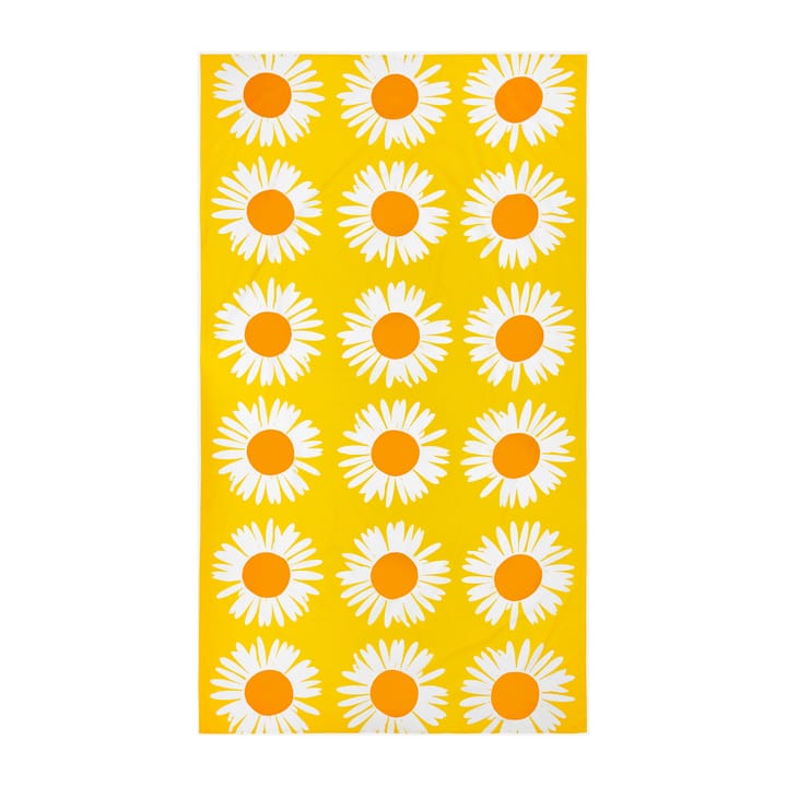 Auringonkukka duk 135 x 280 cm - Gul-hvit - Marimekko