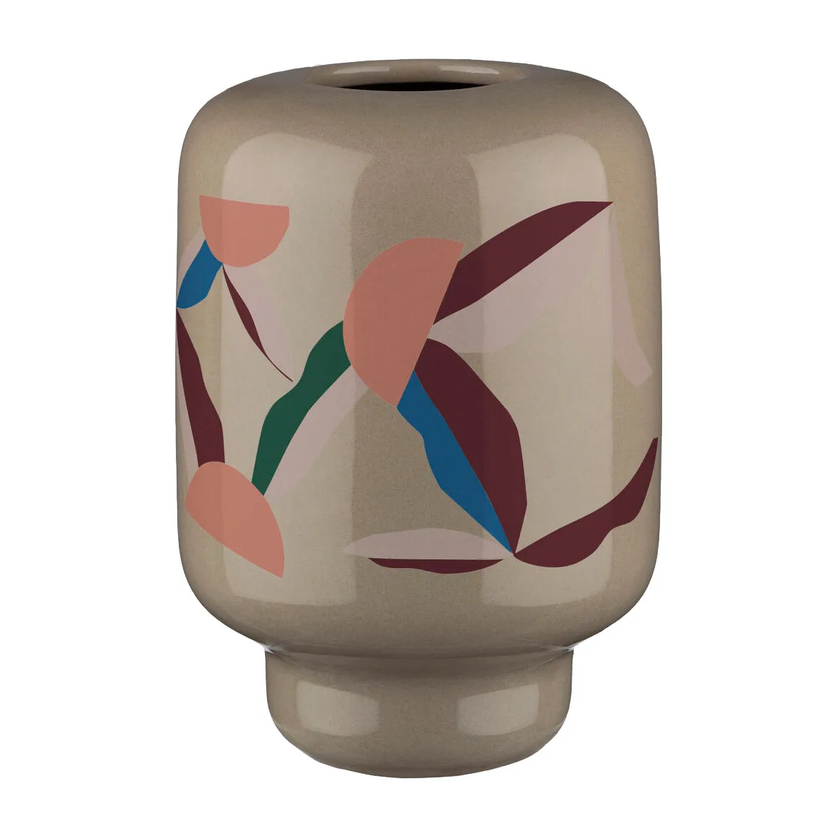 Berry vase 18 cm, Terra-blå-dark wine Marimekko