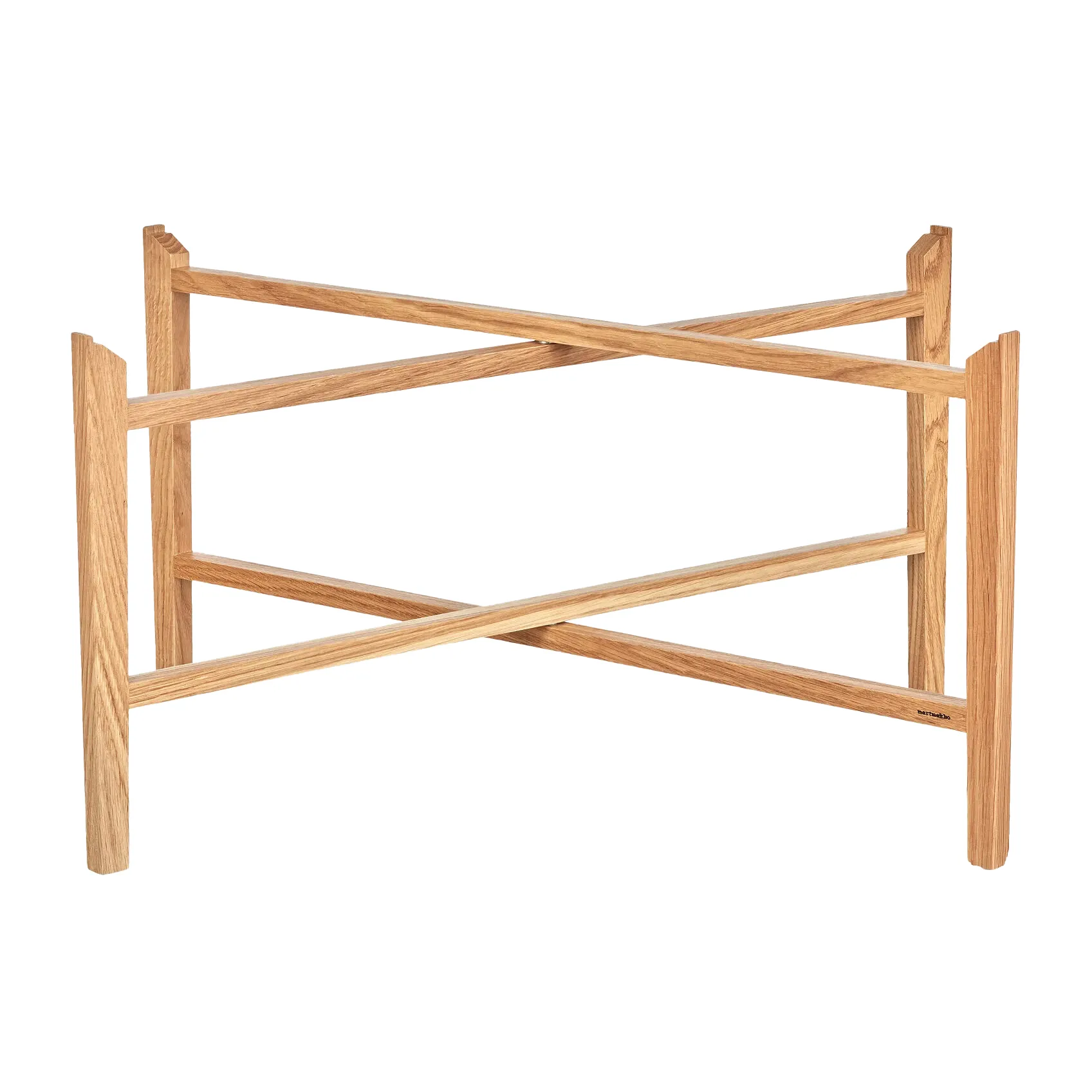 Brettbord understell Ø 65 cm, Eik Marimekko