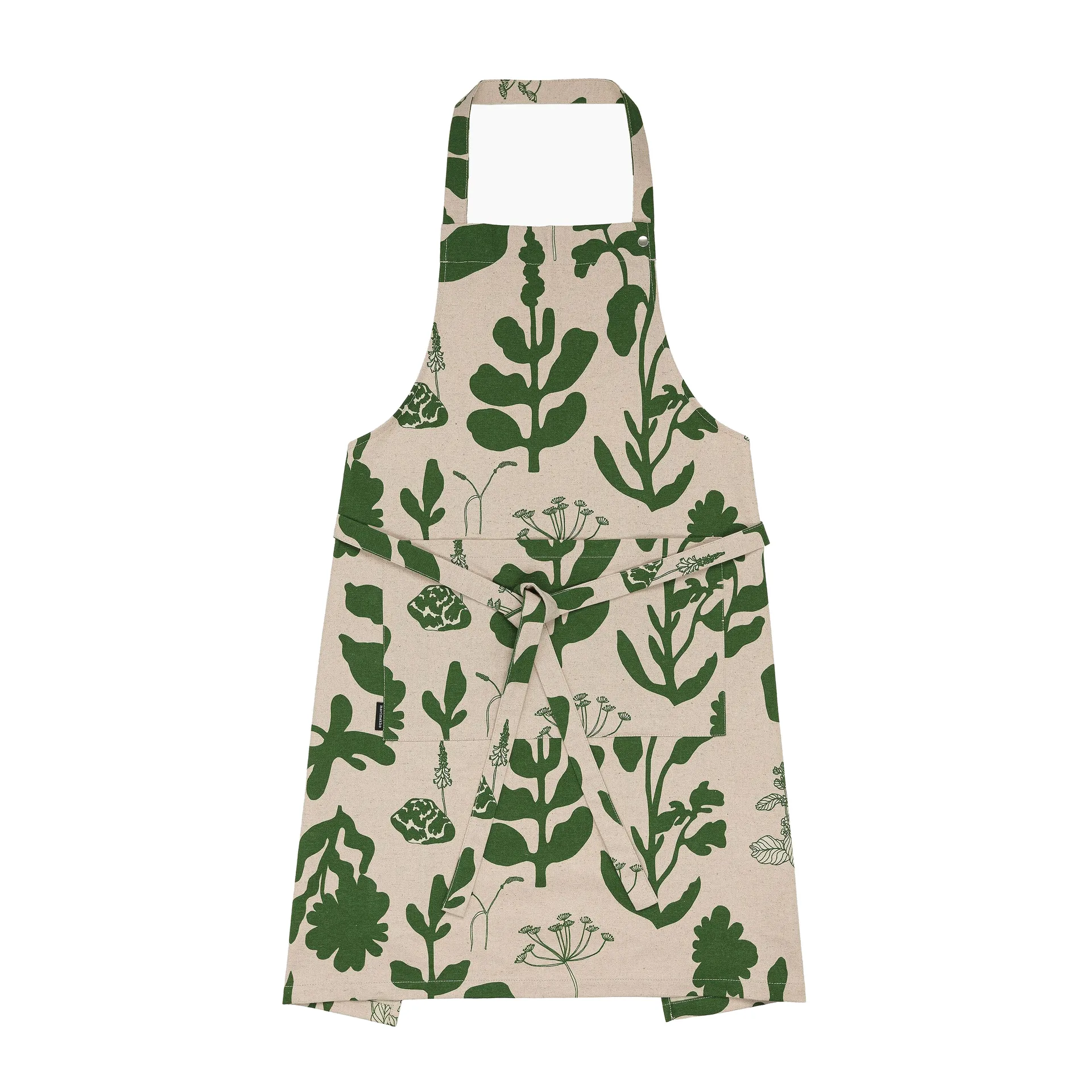 Elokuun Varjot forkle, Grønn-beige Marimekko