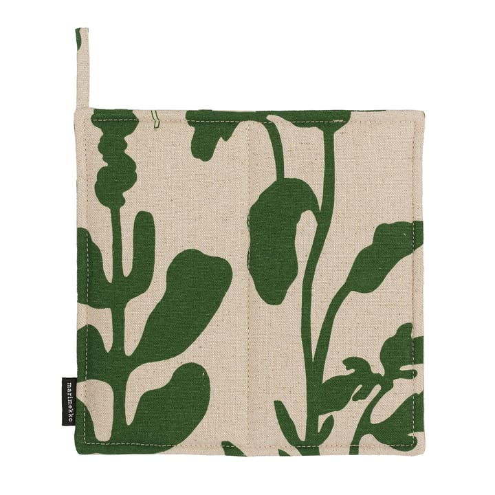 Elokuun Varjot gryteklut, Grønn-beige Marimekko