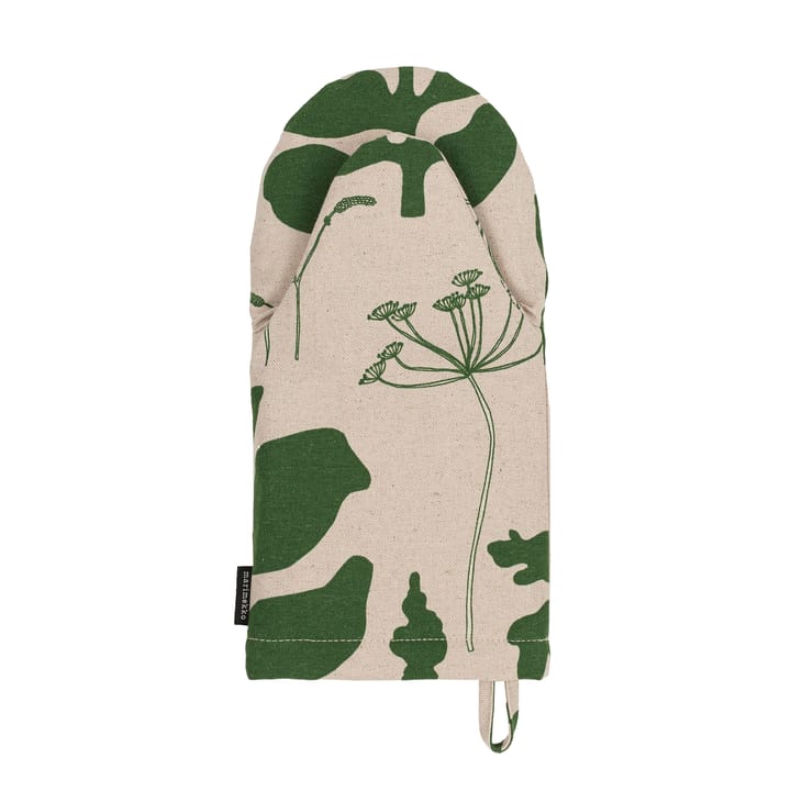 Elokuun Varjot grytevott, Grønn-beige Marimekko