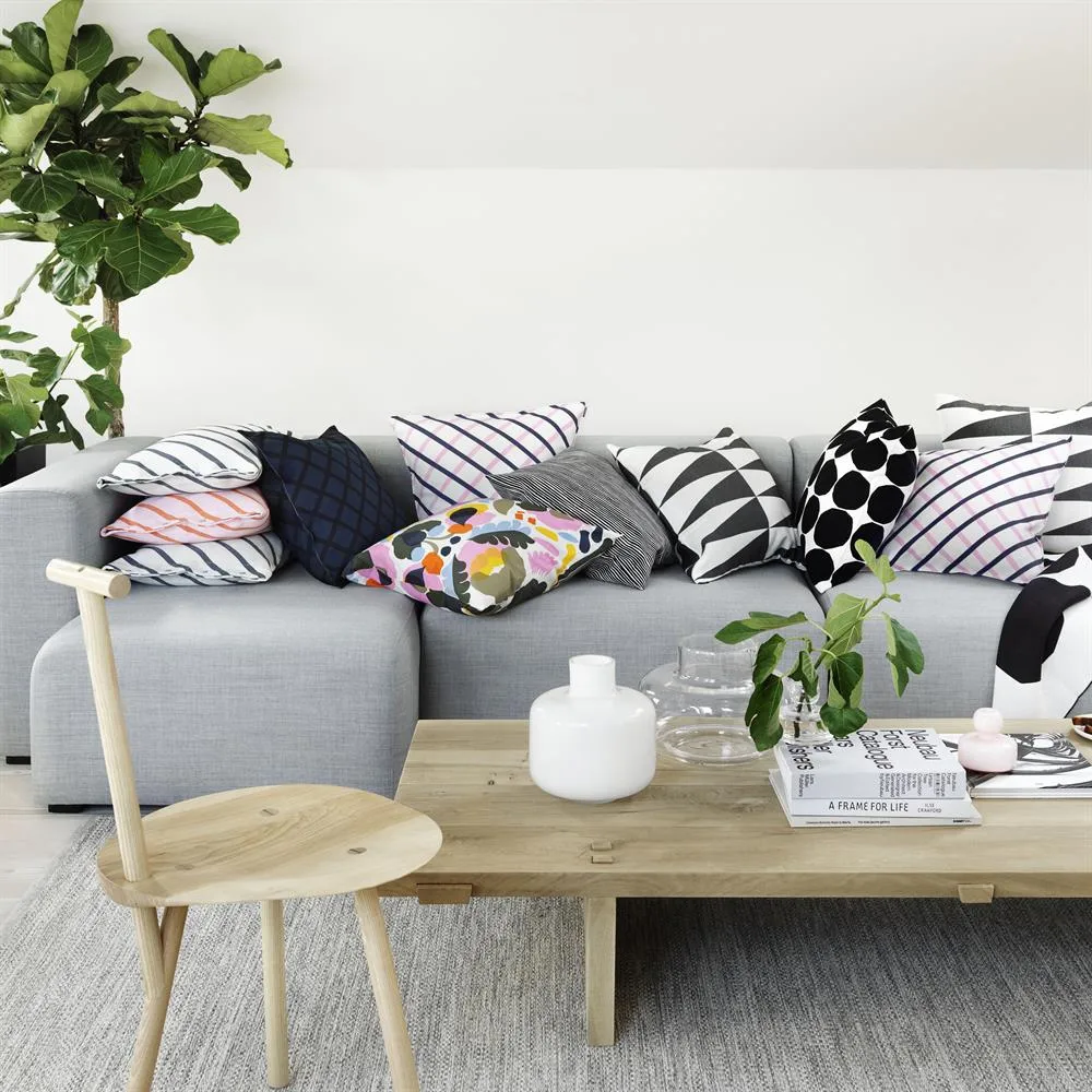 Flower Vase Ø10 cm, glass Marimekko