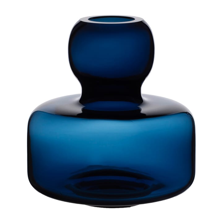 Flower Vase Ø10 cm - Midnattblå - Marimekko