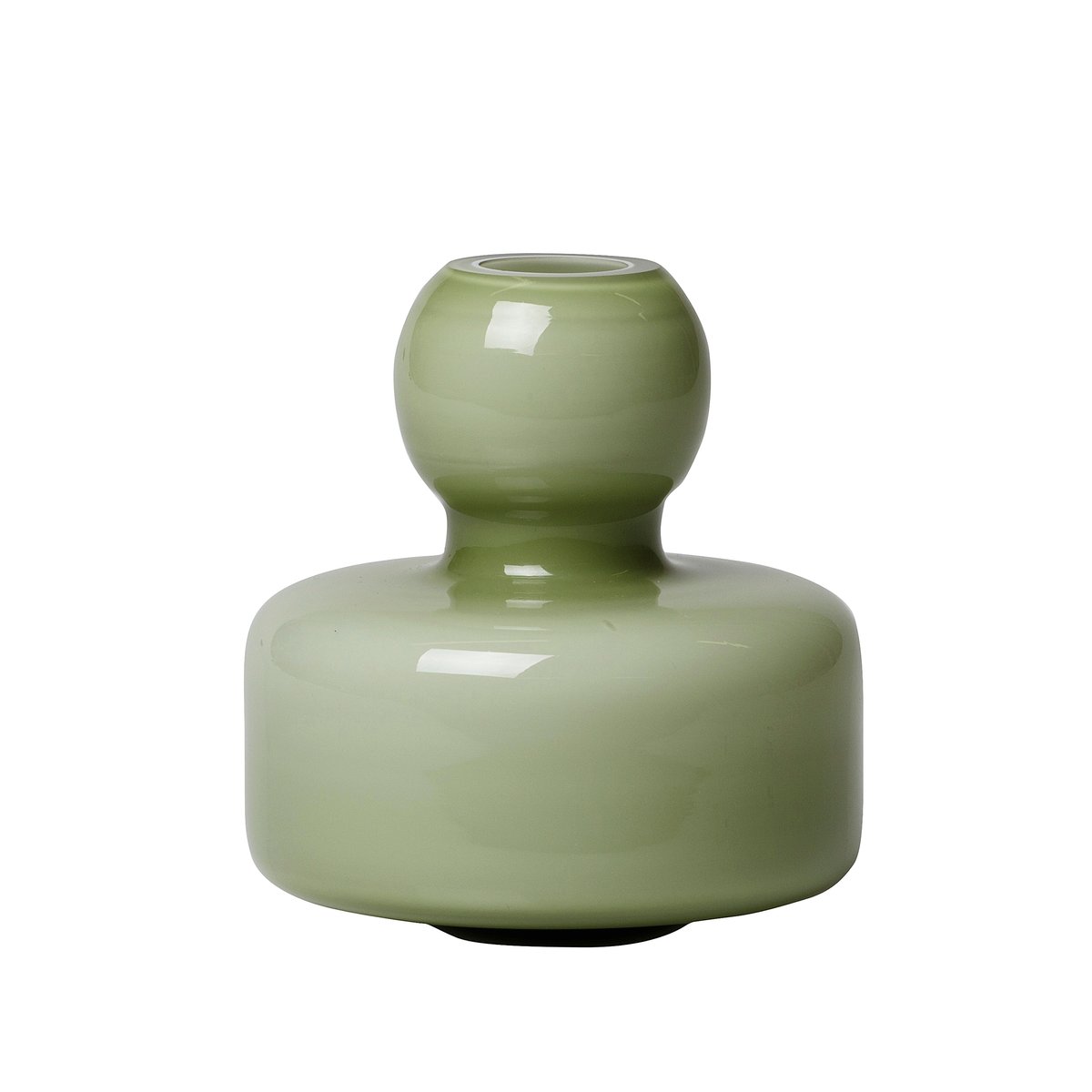 Bilde av Marimekko Flower Vase Ø10 cm olivgrønn