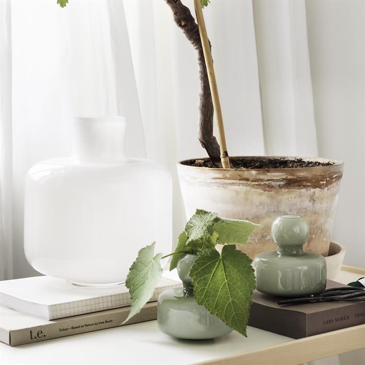 Flower Vase Ø10 cm - olivgrønn - Marimekko