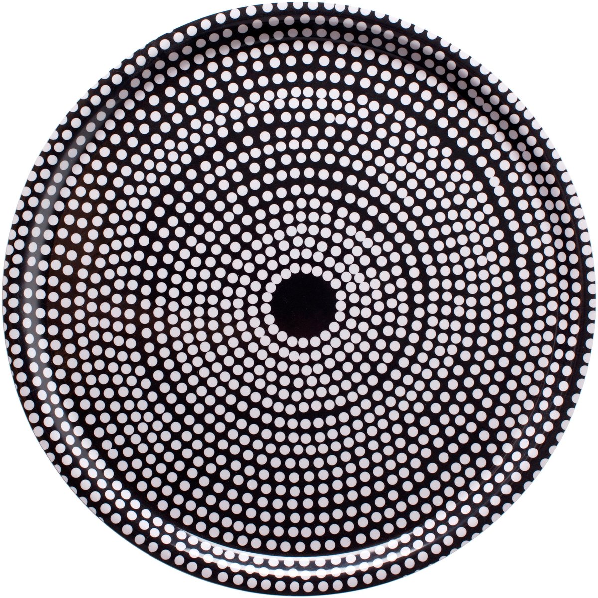 Fokus brett, 46 cm, svart/hvit