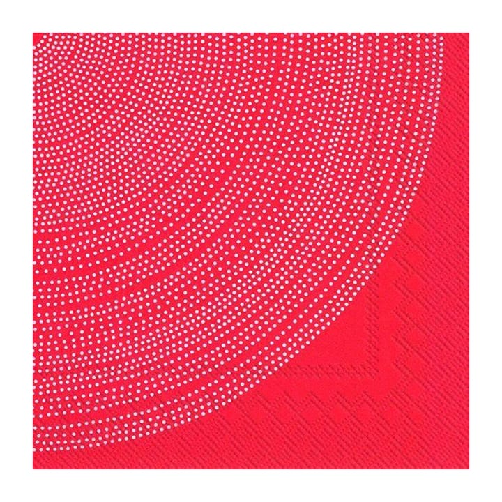 Fokus serviett 33x33 cm 20-pakning - Red - Marimekko