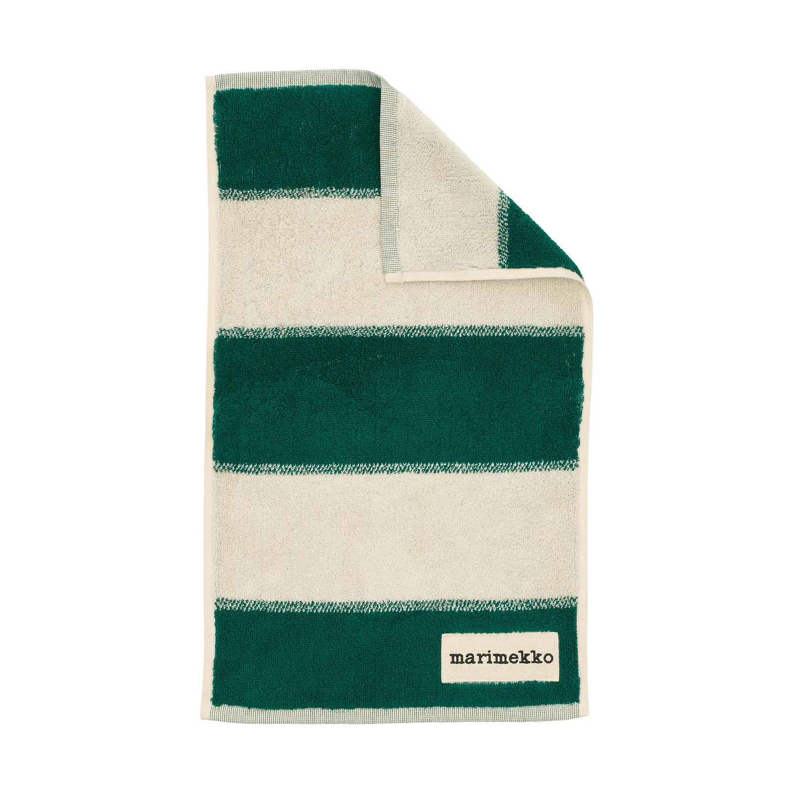 Marimekko Galleria gjestehåndkle Emerald-melon | Skandinavisk Design | Håndklær | Grønn