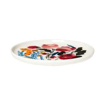 Hyhmä tallerken 13,5 cm - Hvit-blå-rød - Marimekko