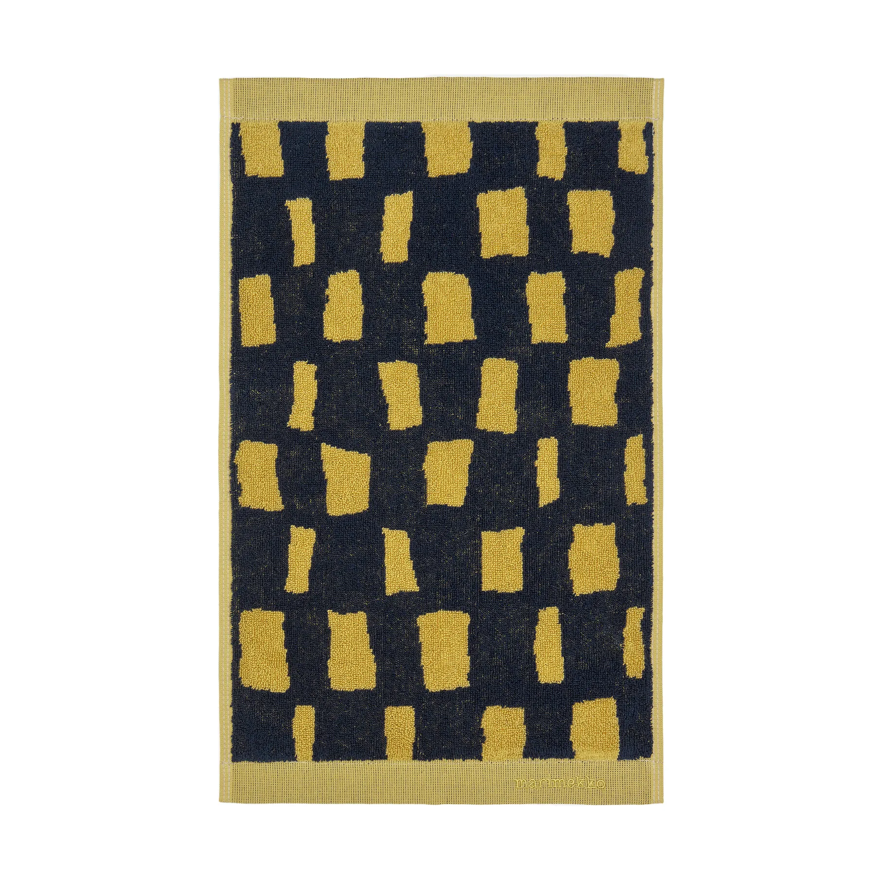 Iso Noppa gjestehåndkle 30x50 cm, Black-sand Marimekko