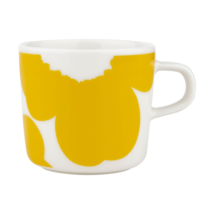 Iso Unikko kaffekopp 20 cl - White-spring yellow - Marimekko