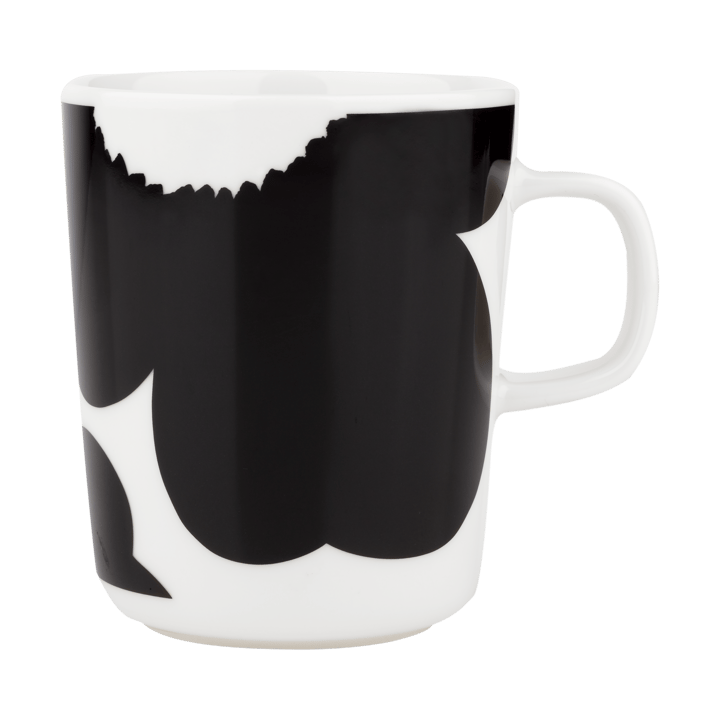 Iso Unikko kopp 25 cl - White-black - Marimekko