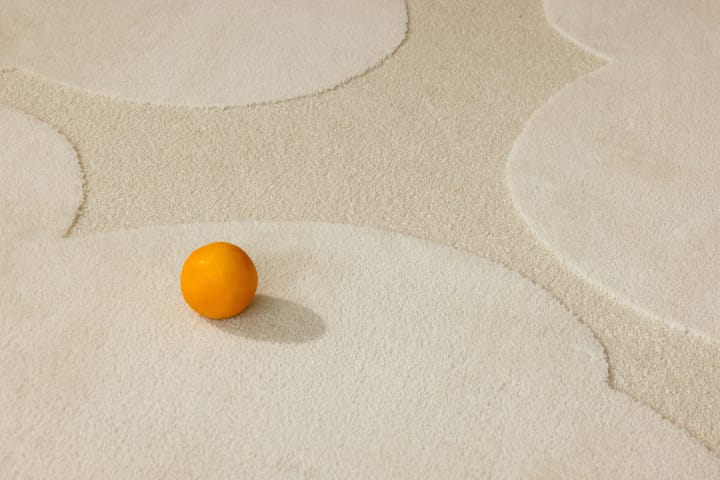 Iso Unikko ullteppe - Natural White, 140x200 cm - Marimekko