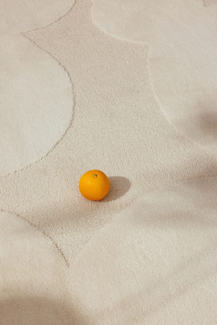 Iso Unikko ullteppe - Natural White, 170x240 cm - Marimekko