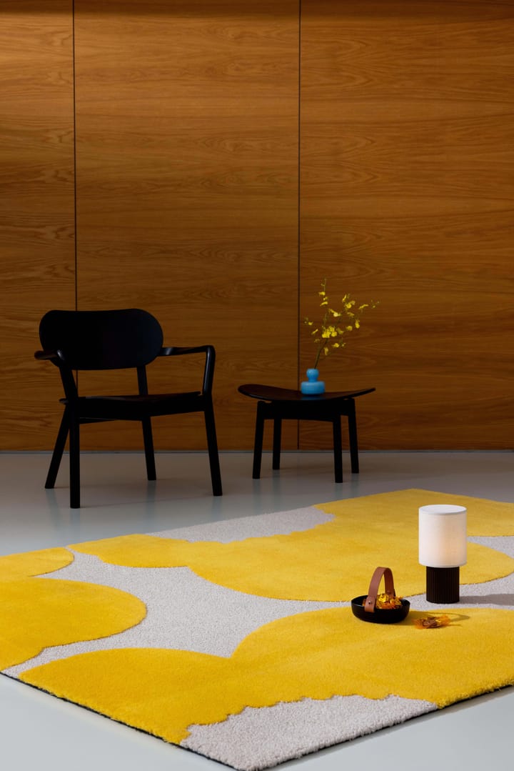 Iso Unikko ullteppe, Yellow, 170x240 cm Marimekko