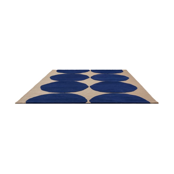 Isot Kvitet ullteppe, Blue, 170x240 cm Marimekko