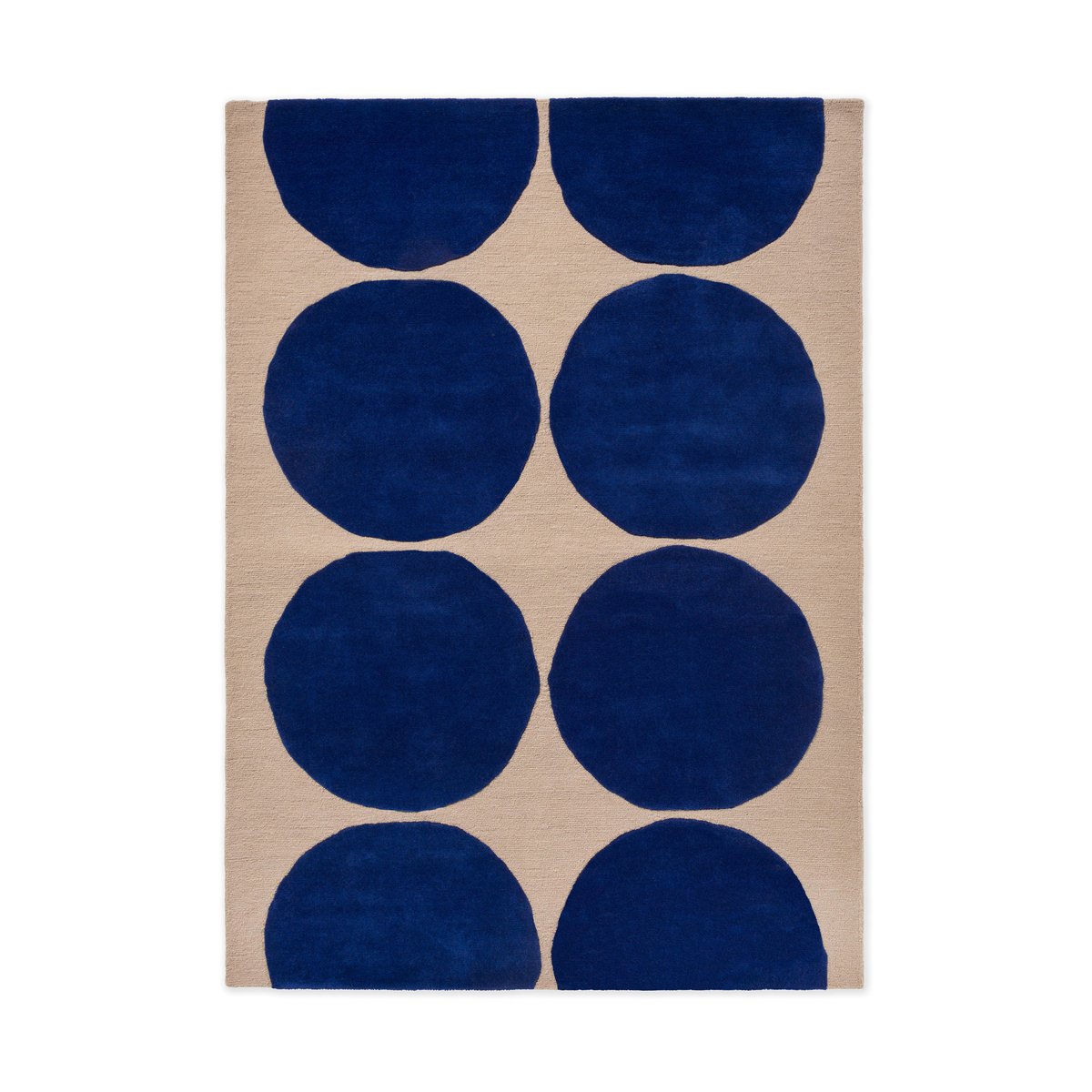 Bilde av Marimekko Isot Kvitet ullteppe Blue 200x280 cm