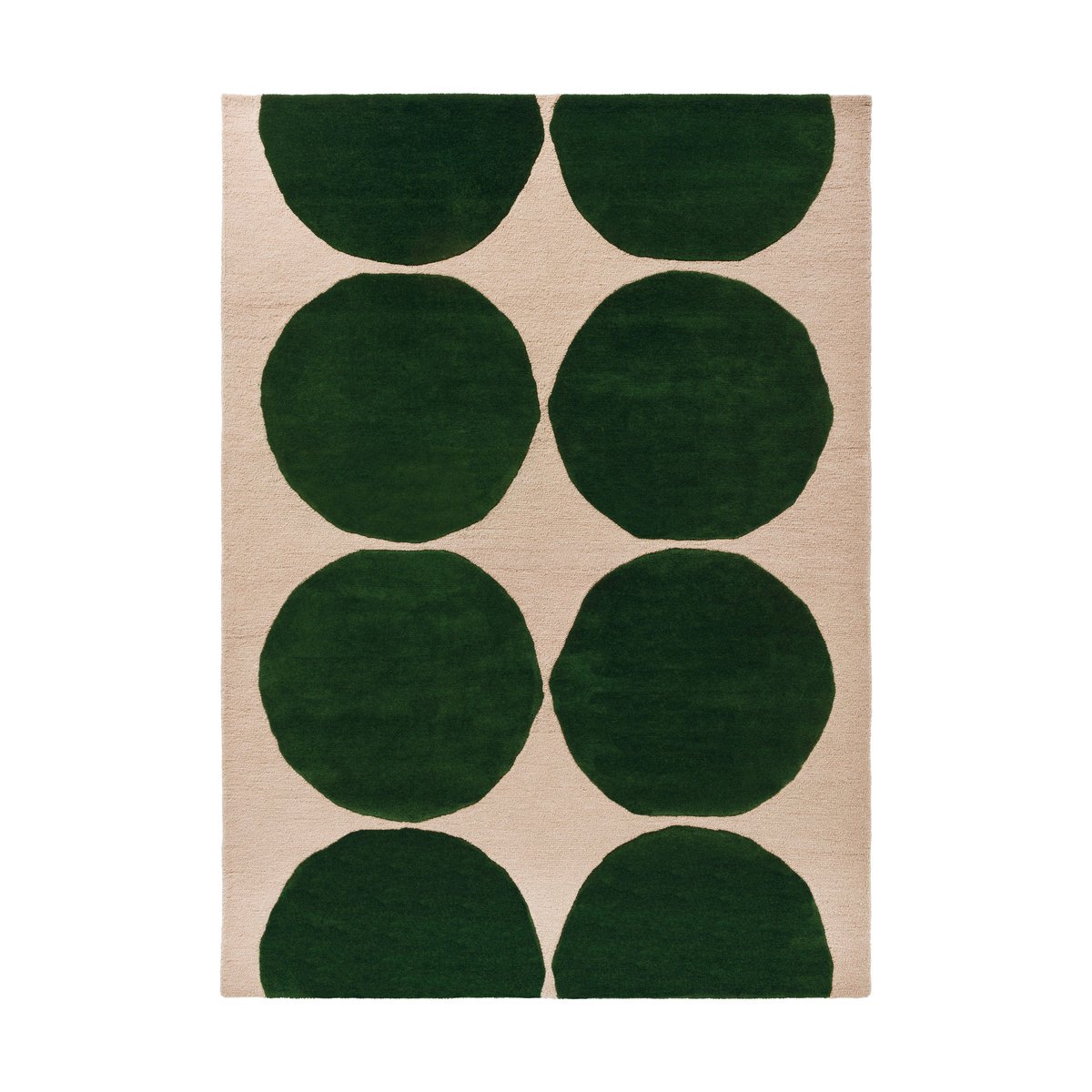 Bilde av Marimekko Isot Kvitet ullteppe Green 200x280 cm
