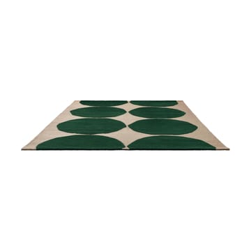 Isot Kvitet ullteppe - Green, 250x350 cm - Marimekko
