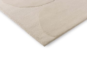 Isot Kvitet ullteppe - Natural White, 170x240 cm - Marimekko