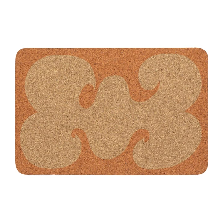 Jokeri spisebrikke 28,5 x 43,5 cm, Kork-oransje Marimekko