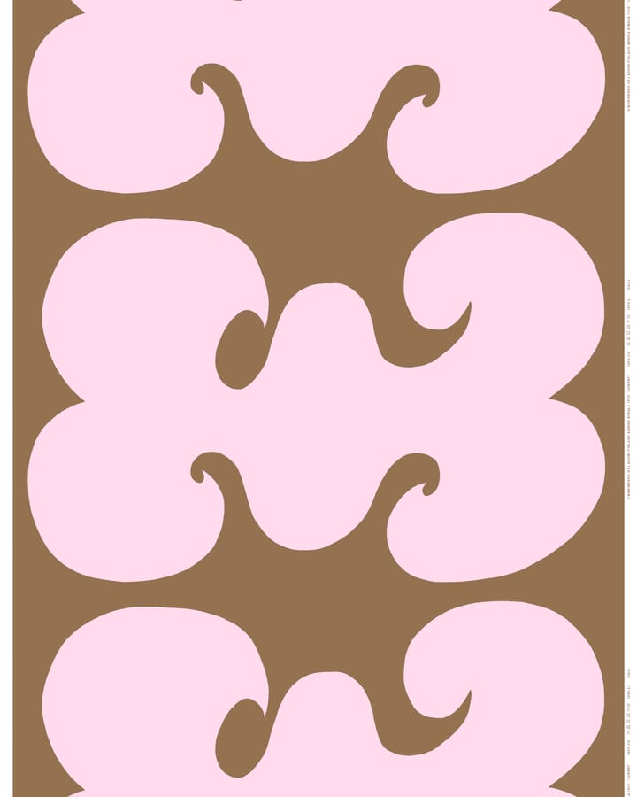 Jokeri tekstil, Rosa-brun Marimekko