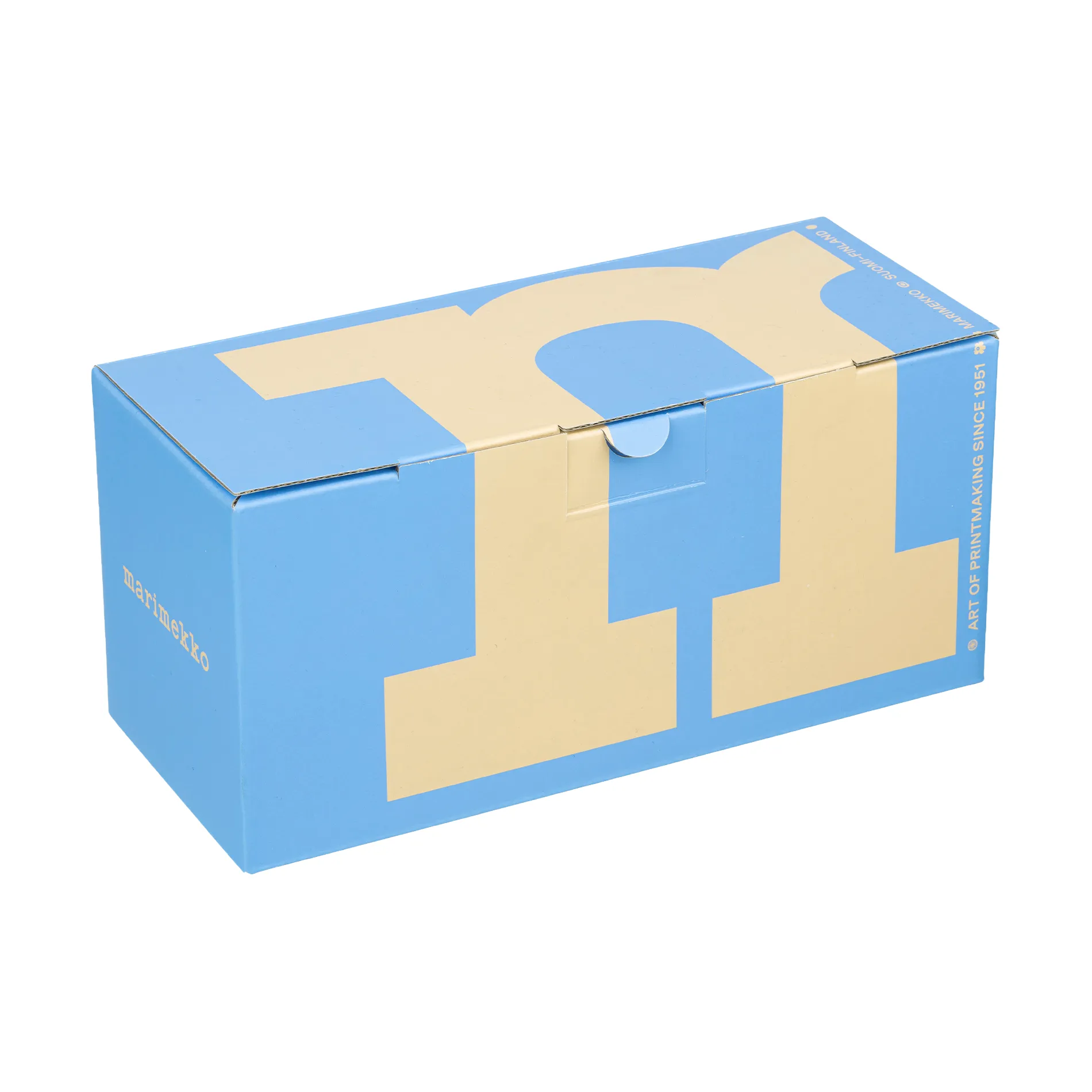 Juhla Unikko kopp 25 cl 2-stk., White-light blue-sand-orange red Marimekko