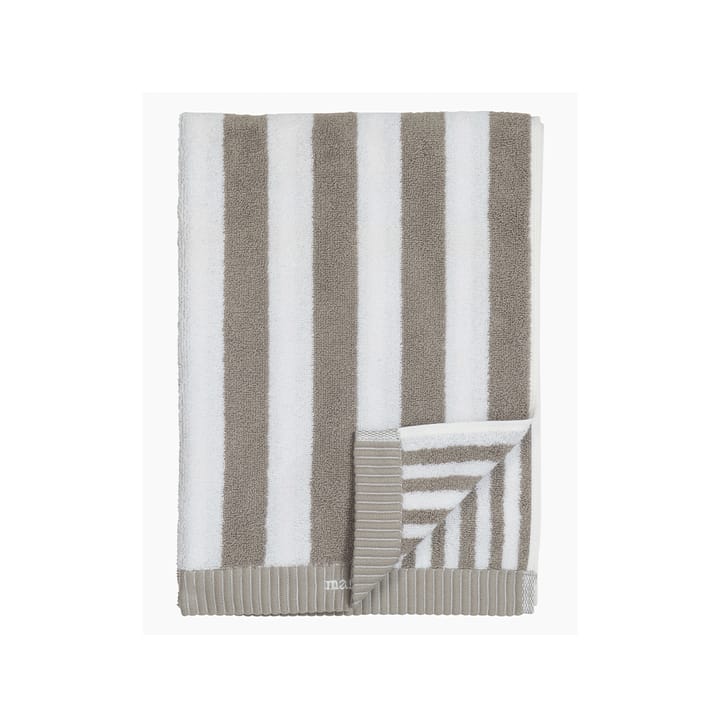 Kaksi Raitaa - white grey, 50 x 70 cm, håndkle - Marimekko