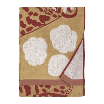 Kaksoset håndkle beige-burgundy - 70 x 140 cm - Marimekko