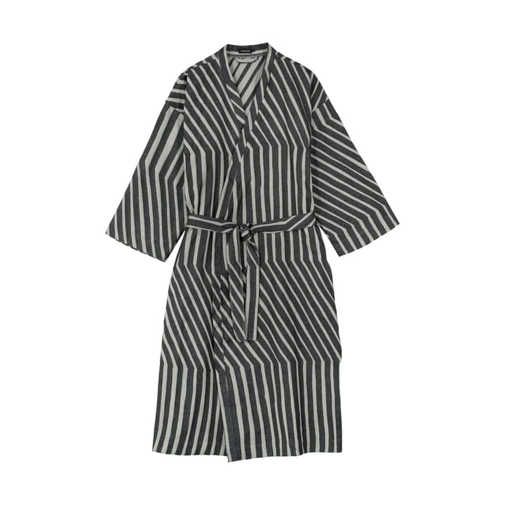 Kalasääski badekåpe - Off white- charcoal, S/M - Marimekko