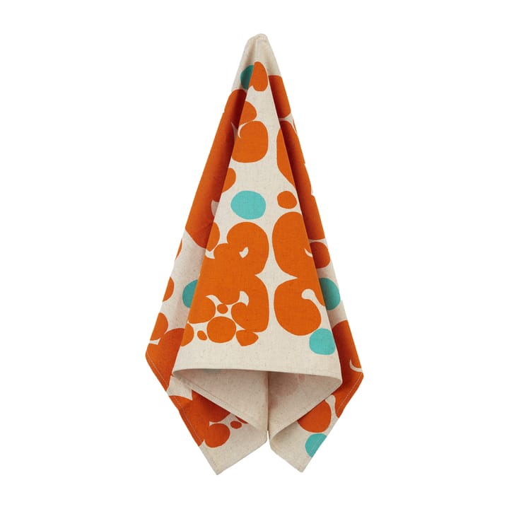Keidas kjøkkenhåndkle 43 x 70 cm, Beige-oransje-turkis Marimekko