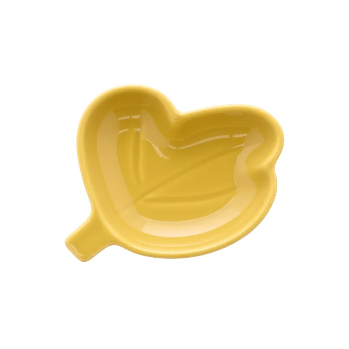 Kukasta Kukkaan asjett - Ochre, Ø9 cm - Marimekko