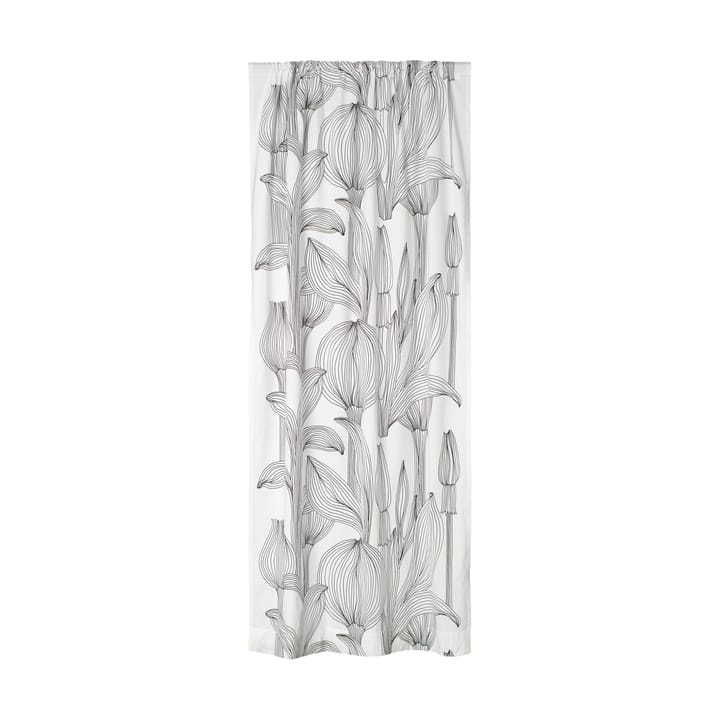 Kukat Puhkeavat gardinlengde 135x245 cm - White-black - Marimekko