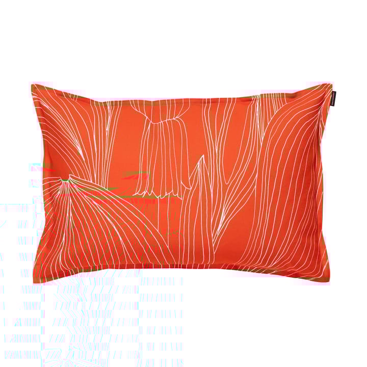 Kukat Puhkeavat putetrekk 40x60 cm - Tomato red-white - Marimekko