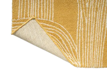 Kukat puhkeavat teppe outdoor - Straw, 140x200 cm - Marimekko