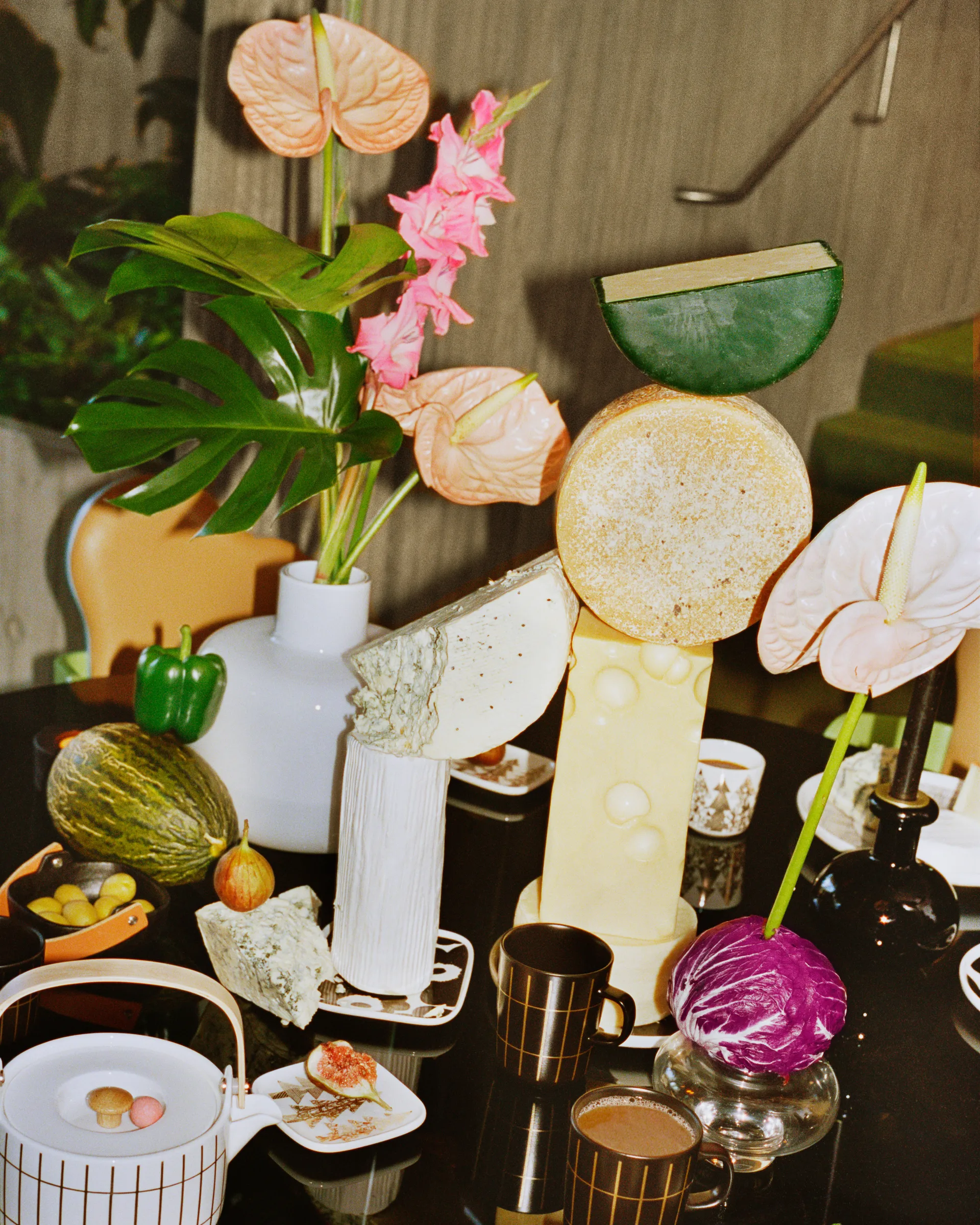 Kuusikossa kopp og tallerkensett 20 cl 4 deler, White-gold Marimekko