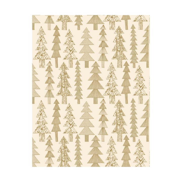 Kuusikossa stoff, Cotton-gold Marimekko