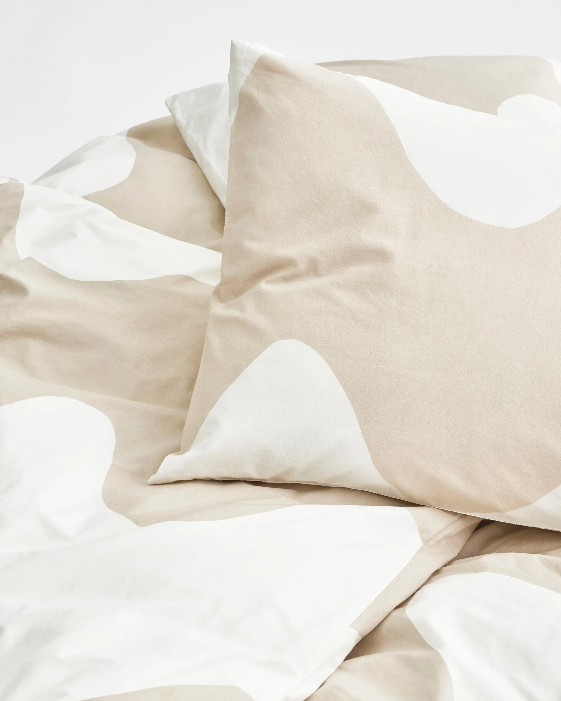 Lokki dynetrekk 150x210 cm, Beige-hvit Marimekko