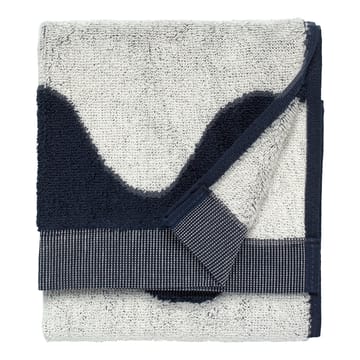 Lokki håndkle mørkeblå-hvit - 30 x 50 cm - Marimekko