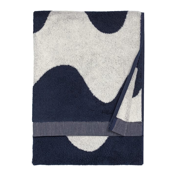 Lokki håndkle mørkeblå-hvit - 50 x 70 cm - Marimekko