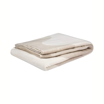 Lokki pledd strikket 130x180 cm - Beige-hvit - Marimekko