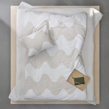 Lokki putetrekk 50x60 cm - Beige-hvit - Marimekko