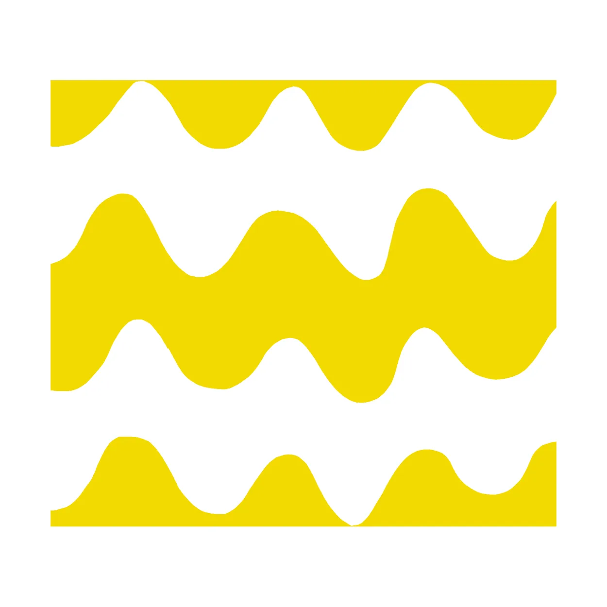 Marimekko Lokki serviett 33x33 cm 20-pk Yellow | Skandinavisk Design | Servietter | Gul