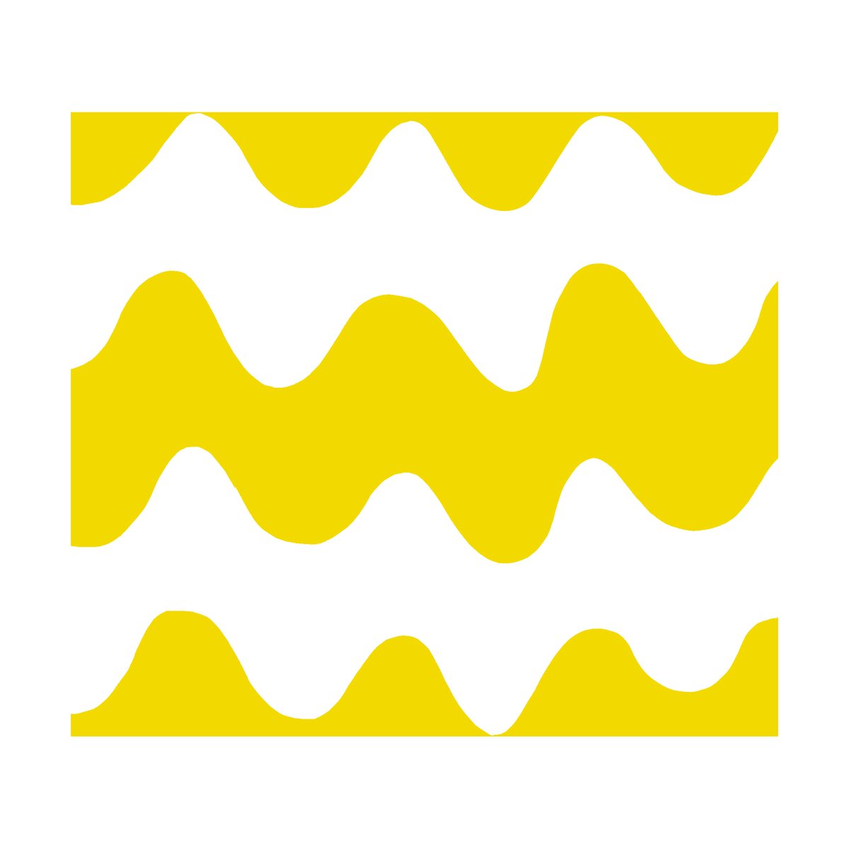 Marimekko Lokki serviett 33x33 cm 20-pk Yellow